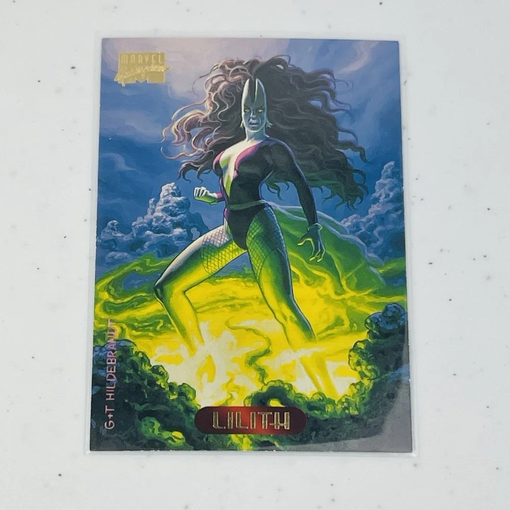 1994 Fleer Marvel Masterpieces Lilith 67 Hildebrandt Trading Card